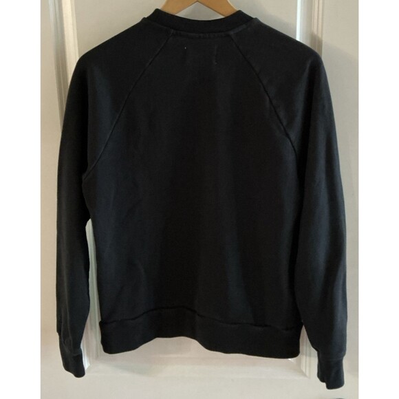 Everlane Men’s Organic Cotton Crew Neck Sweatshirt Navy Blue Size S - Picture 4 of 9